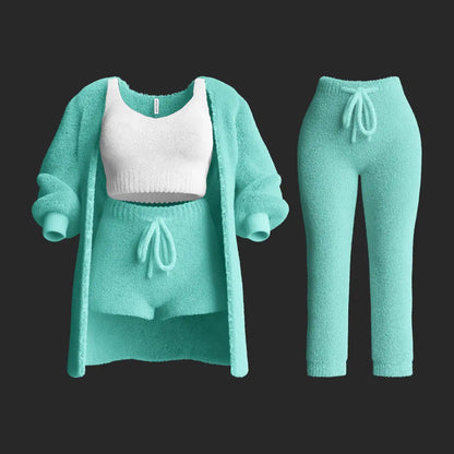 Cozy Knit Pajama Set