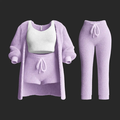 Cozy Knit Pajama Set