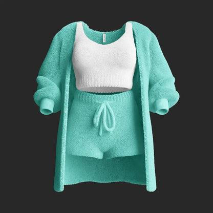 Cozy Knit Pajama Set