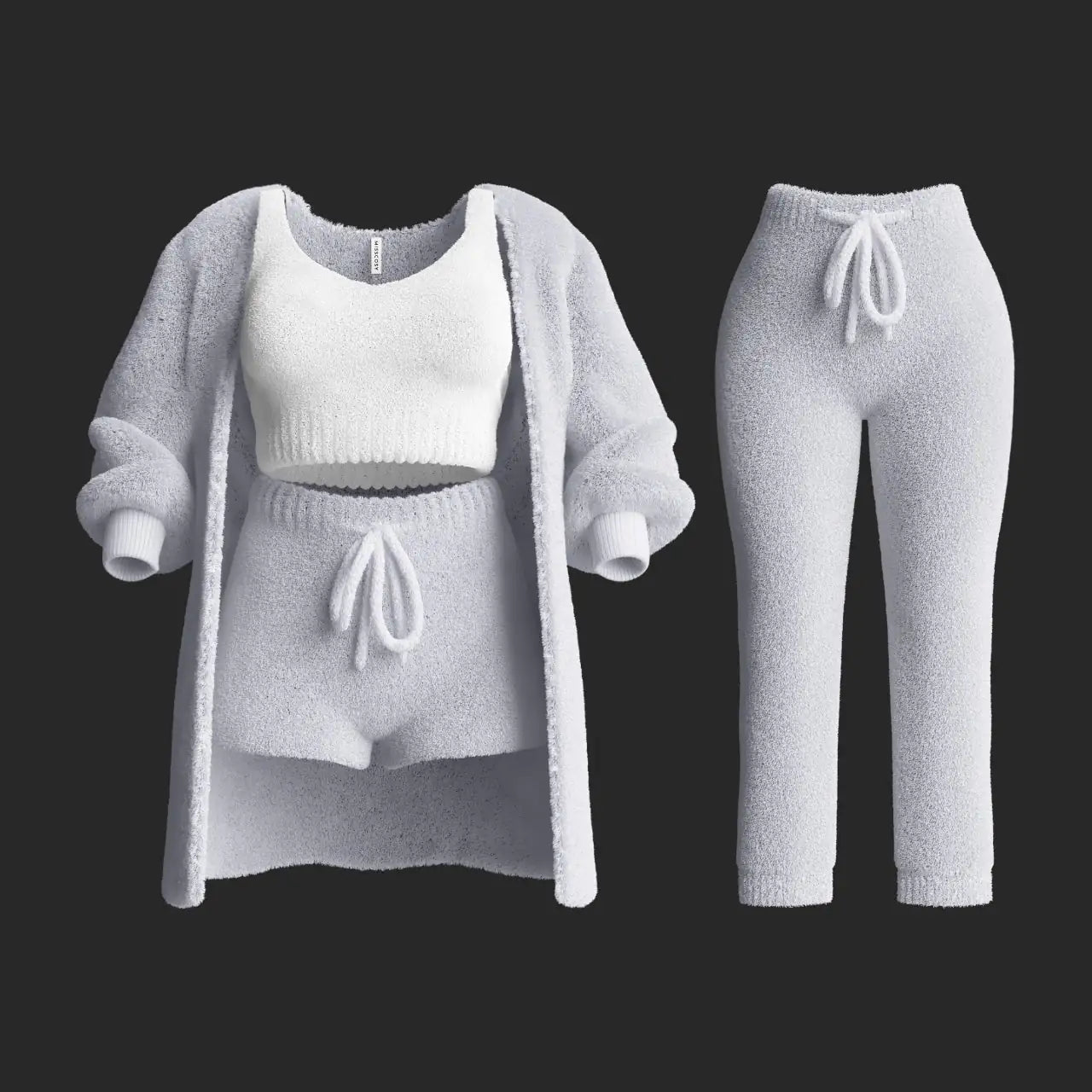 Cozy Knit Pajama Set